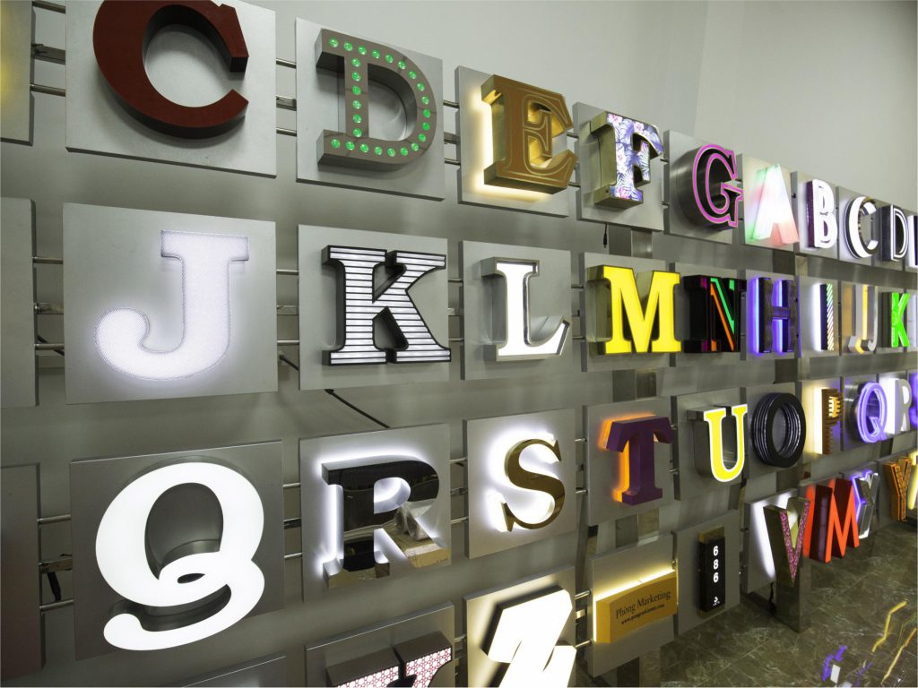 Bảng Hiệu Hộp Đèn Chữ Nổi Đẹp