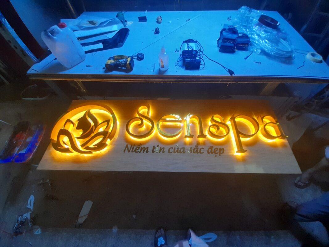 Biển Chữ Nổi Đèn LED Đẹp, Sang Trọng, Nổi Bật
