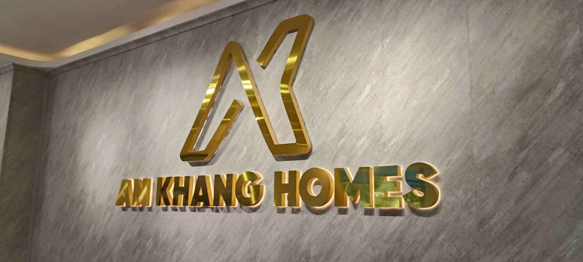 Thiết Kế Bảng Hiệu Quảng Cáo Chữ Nổi Inox Vàng Gương Sang Trọng