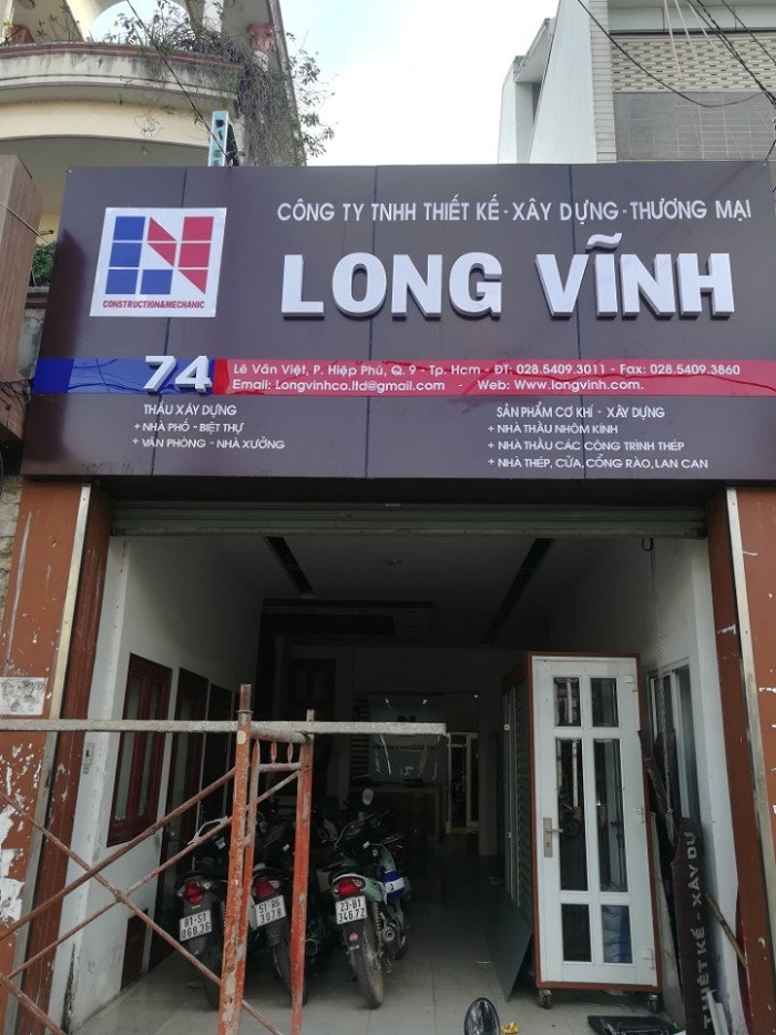 Thiết Kế Bảng Hiệu Chữ Nổi Alu Đẹp