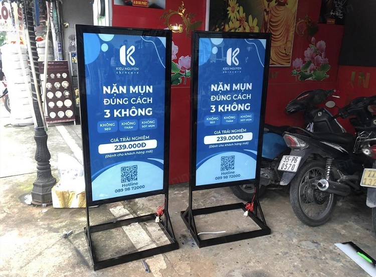 Mẫu Bảng Quảng Cáo Hộp Đèn Đẹp Năm 2026