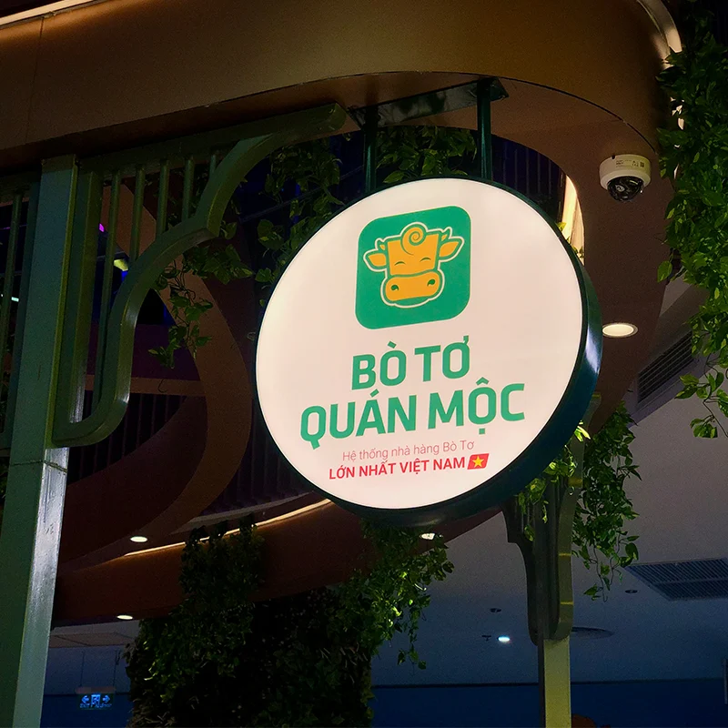 Thiết Kế Hộp Đèn Mica Chữ Nổi Đẹp