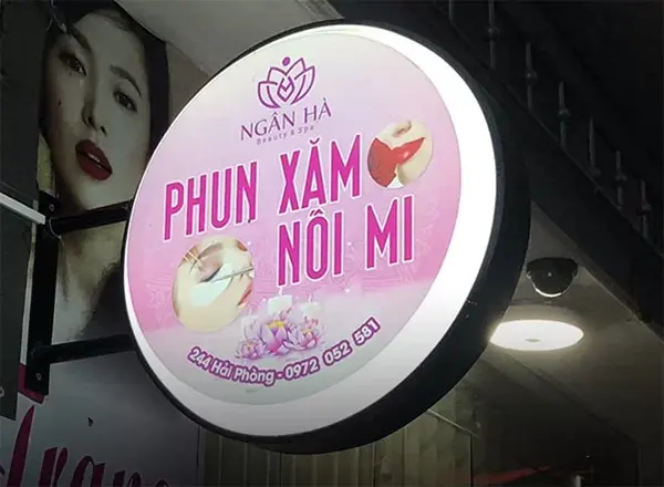 Mẫu Bảng Hiệu Hộp Đèn Hút Nổi Đẹp Năm 2026