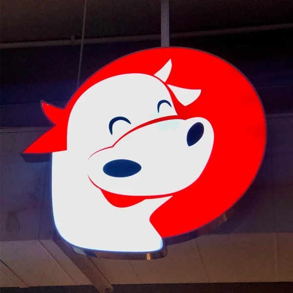 Thiết Kế Hộp Đèn Mica Chữ Nổi Đẹp