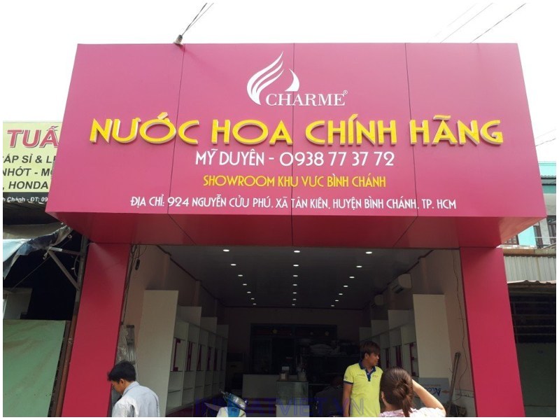 Bảng Hiệu Chữ Nổi Alu Đẹp