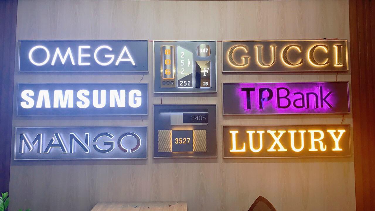 Thiết Kế Bảng Hiệu Hộp Đèn LED Đẹp
