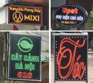 Thiết Kế Bảng Hiệu LED Vẫy Đẹp