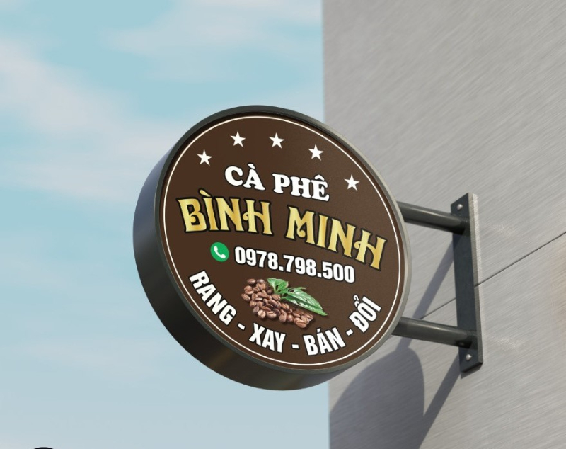 Làm Bảng Hiệu Hộp Đèn Mica Đẹp