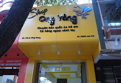 Thiết Kế Bảng Hiệu Alu Đẹp, Hiện Đại, Chuyên Nghiệp