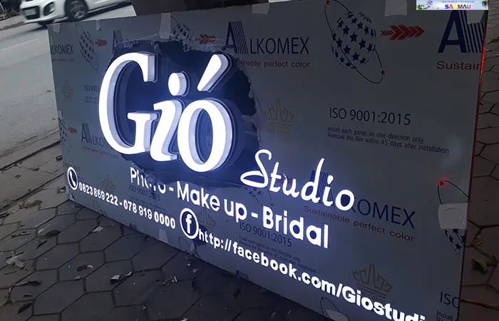 Mẫu Bảng Hiệu Alu Đẹp Năm 2025