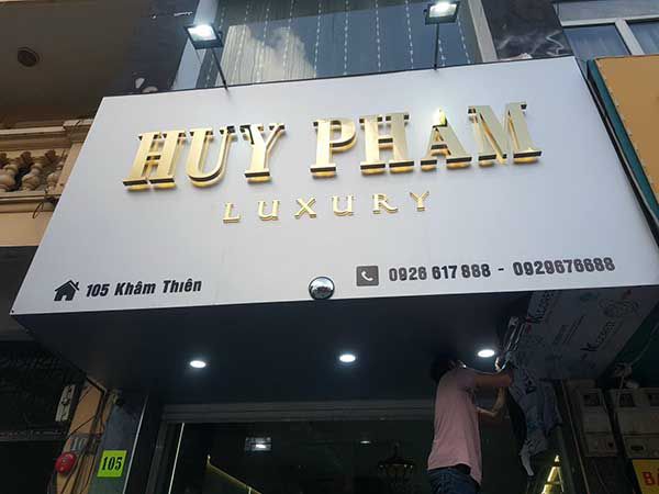 Mẫu Bảng Hiệu Chữ Nổi Đẹp