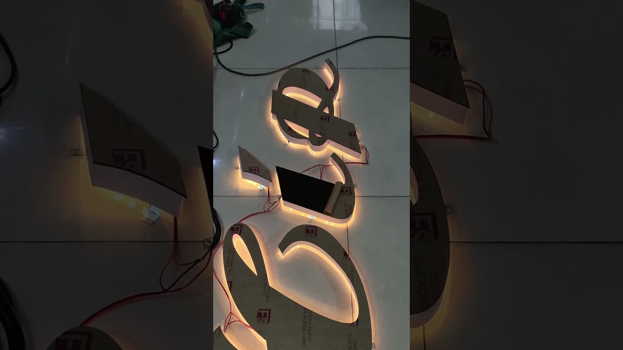 Mẫu Chữ Nổi Mica Đèn LED Đẹp Năm 2026