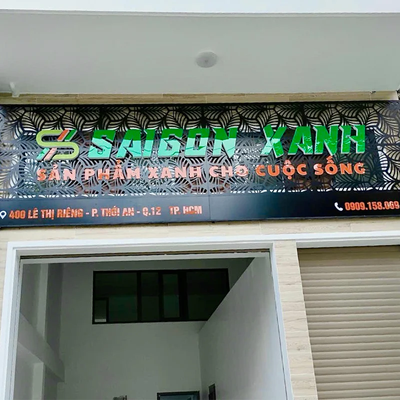 Mẫu Biển Hiệu Alu Chữ Nổi Mica Đẹp Năm 2026