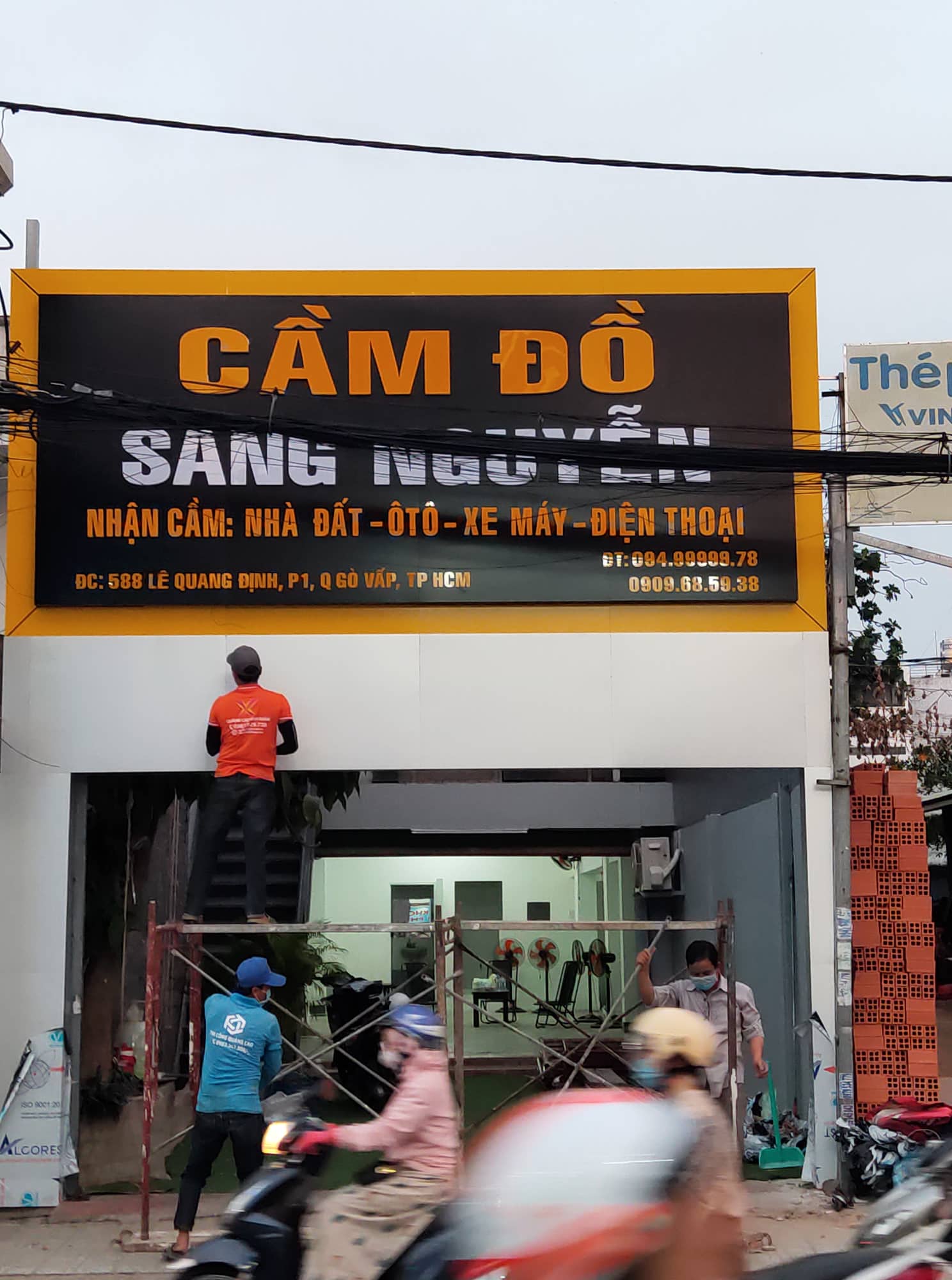 Thi Công Bảng Hiệu Alu Đẹp, Bền Bỉ, Giá Tốt