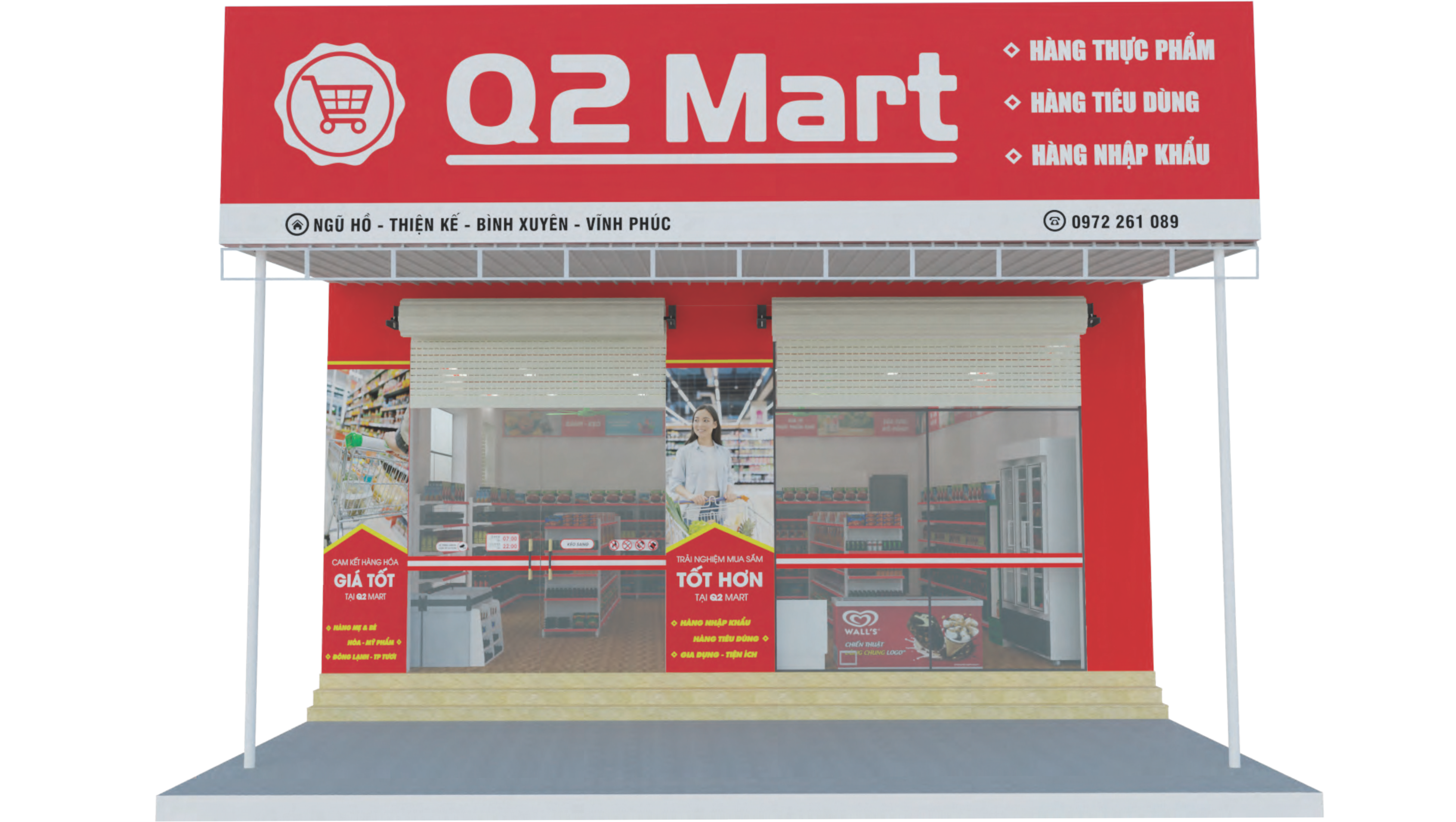 Mẫu Bảng Hiệu Quảng Cáo Alu Đẹp Năm 2026