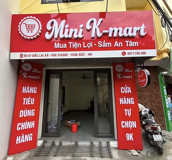 Mẫu Bảng Hiệu Chữ Mica Đẹp