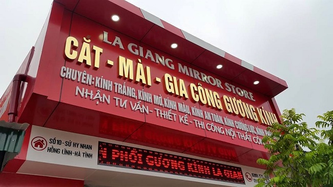 Mẫu Bảng Hiệu Chữ Mica Đẹp